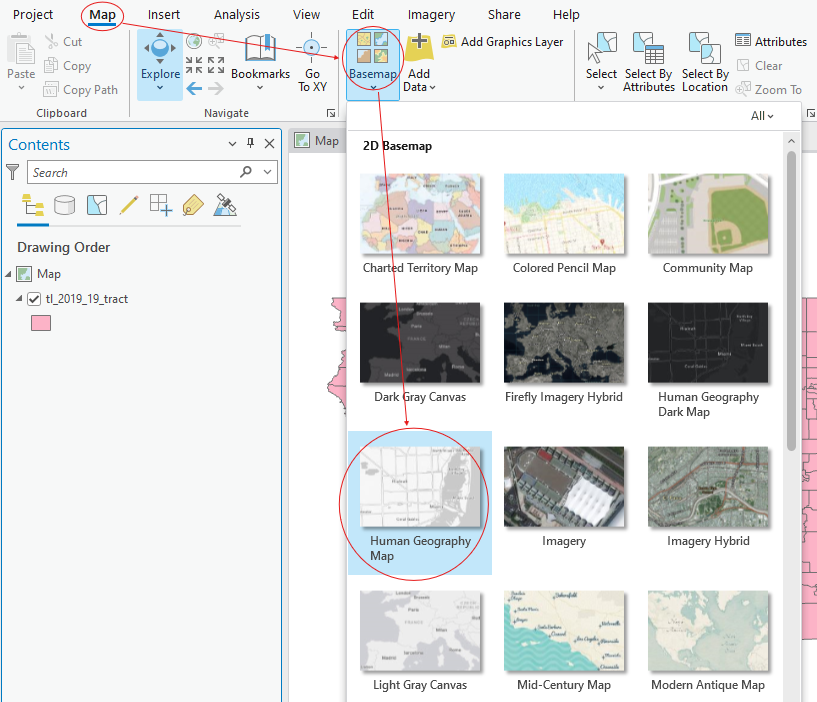 Add a basemap