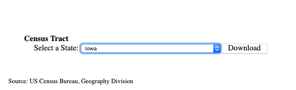 Census shapefile request #2