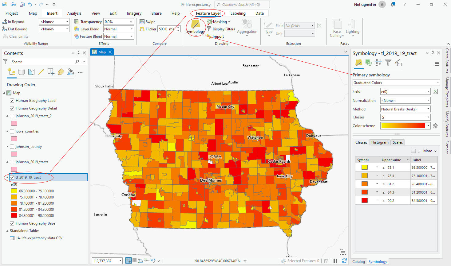 Choropleth settings #1