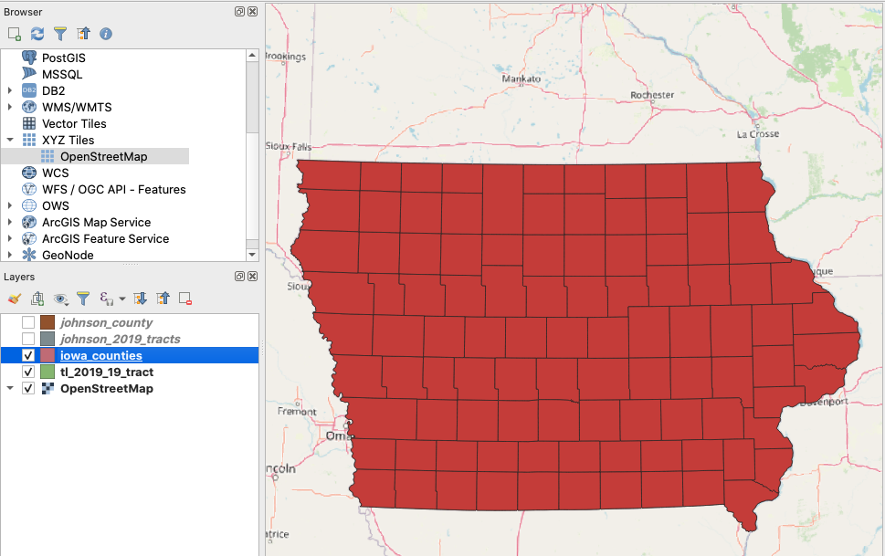 Iowa's 99 counties